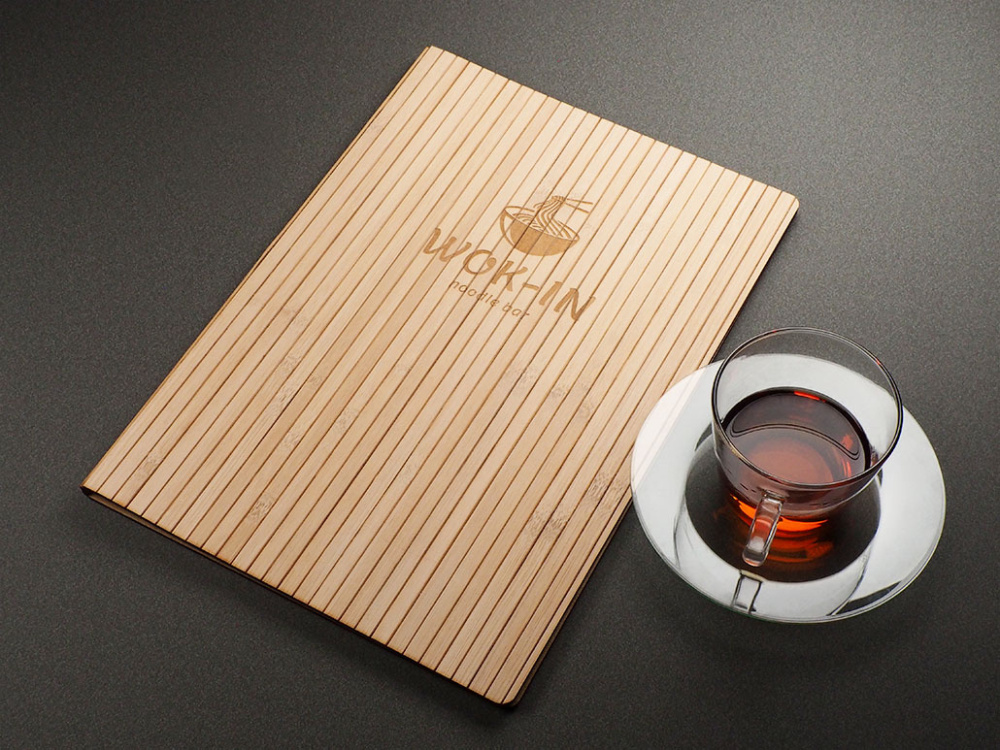 Logo trade promotional gift photo of: Menu cover Ambiente 1178145