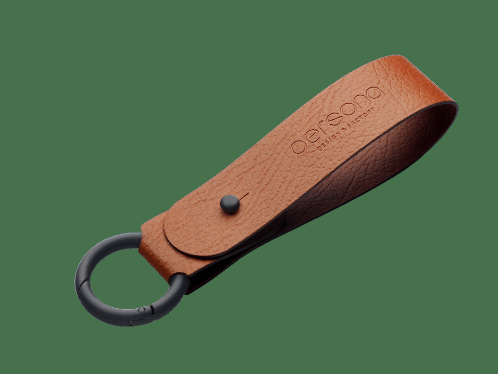 Logo trade corporate gifts image of: Keyring 1709318