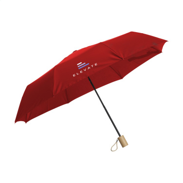 Logotrade corporate gift image of: Mini Umbrella RCS RPET foldable umbrella 21 inch