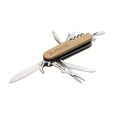 Logotrade promotional item image of: Beechwood Pocket knife