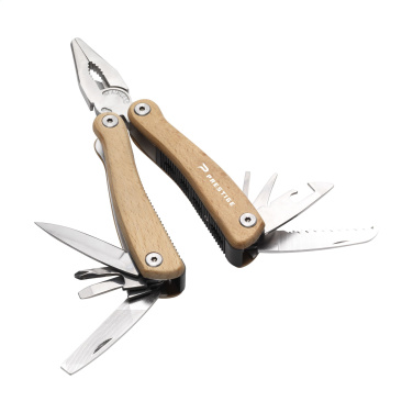 Logo trade advertising products picture of: Beechwood Multitool