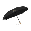 Michigan foldable RCS RPET umbrella 21 inch, black