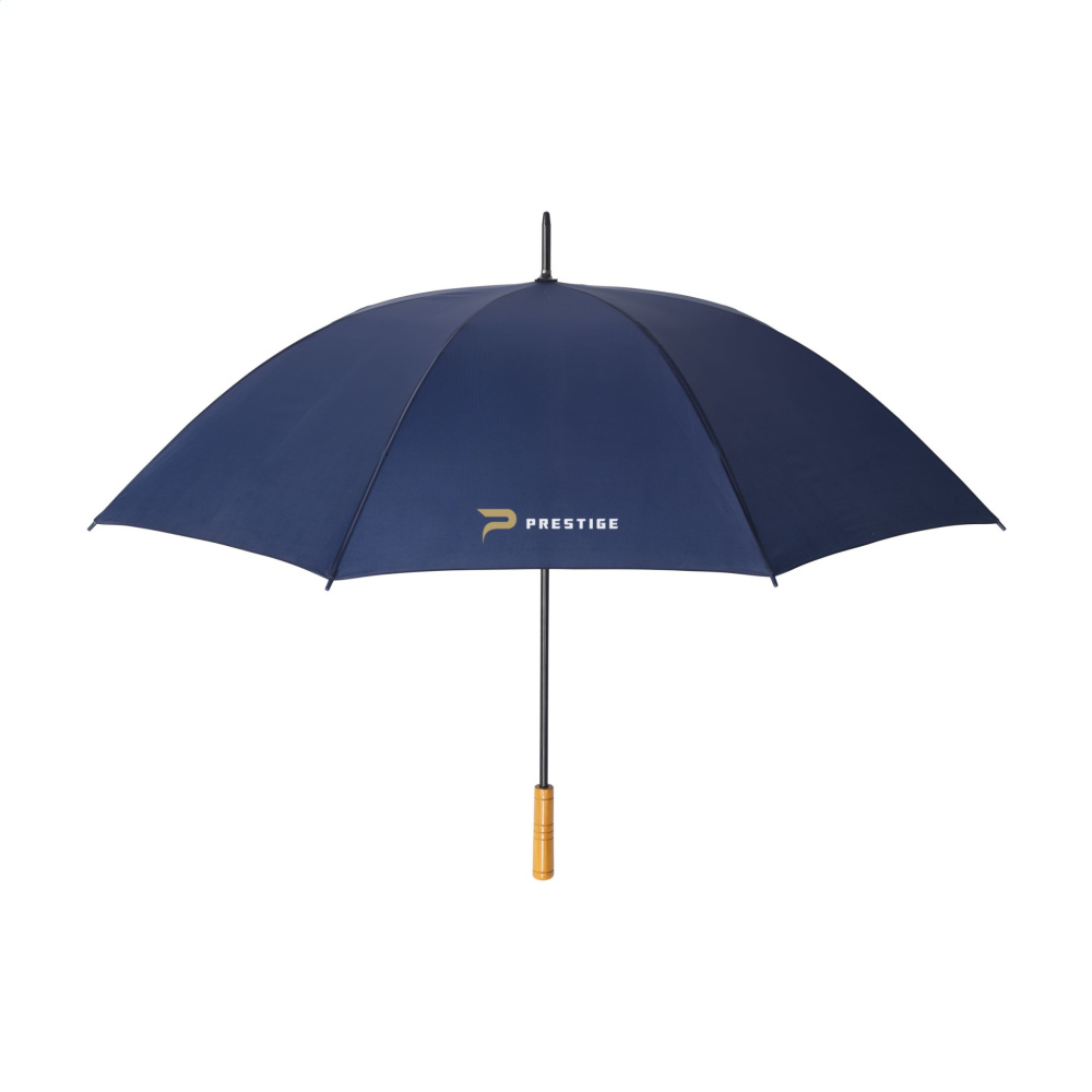 Logo trade business gift photo of: BlueStorm RCS RPET umbrella 30 inch