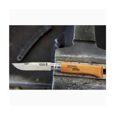 Logotrade promotional giveaway image of: Opinel No 08 Carbon pocket knife