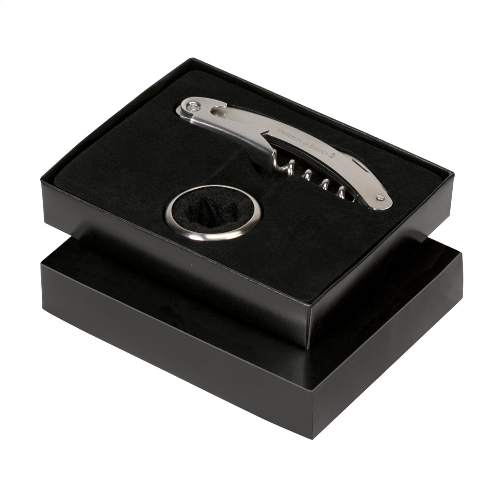 Logo trade promotional gifts picture of: WineTaste gift set