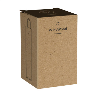 Logo trade promotional giveaways picture of: WineWood wine box