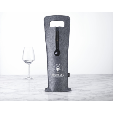 Logotrade promotional giveaways photo of: Wine Bag-to-Give GRS RPET