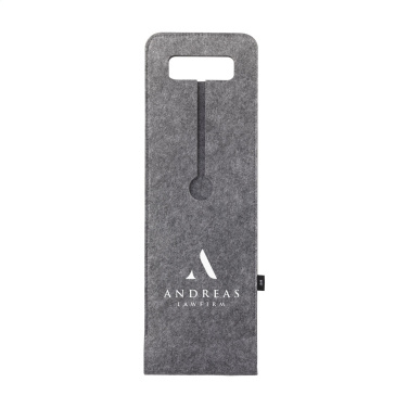 Logo trade corporate gift photo of: Wine Bag-to-Give GRS RPET
