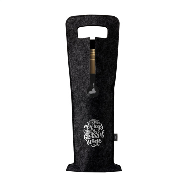 Logo trade advertising products picture of: Wine Bag-to-Give GRS RPET