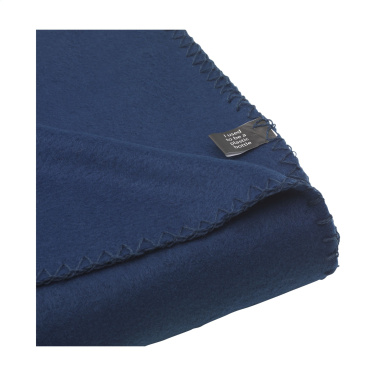Logo trade promotional item photo of: SuperSoft RPET (180 g/m²) fleece blanket