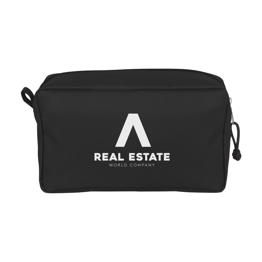 Logo trade advertising product photo of: Stacey GRS RPET toiletry bag