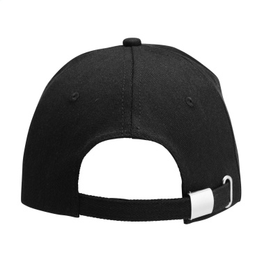 Logo trade corporate gifts image of: Hamar Cap Recycled Cotton cap