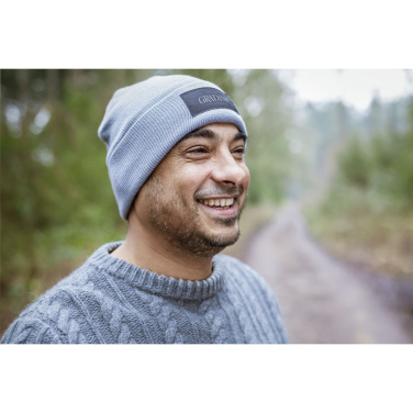 Logo trade promotional products picture of: Stavanger GRS RPET Beanie hat