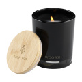 Wooosh Scented Candle Sweet Vanilla, black