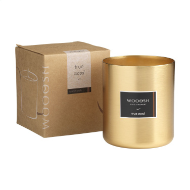 Logo trade promotional gift photo of: Wooosh Scented Candle True Wood