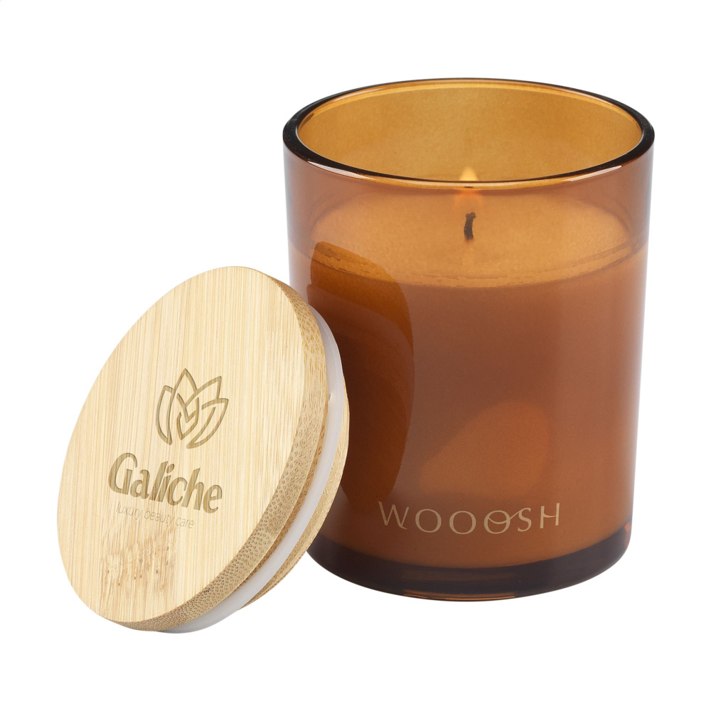 Logotrade promotional merchandise picture of: Wooosh Scented Candle Musk Peach