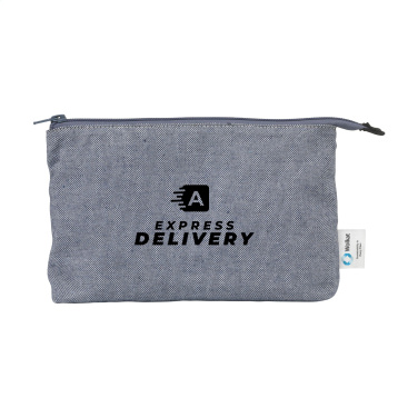 Logotrade promotional item picture of: Wolkat Safi Recycled Textile Cosmetic Bag