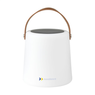 Logo trade promotional merchandise image of: Wooosh Ziva Solar Lamp