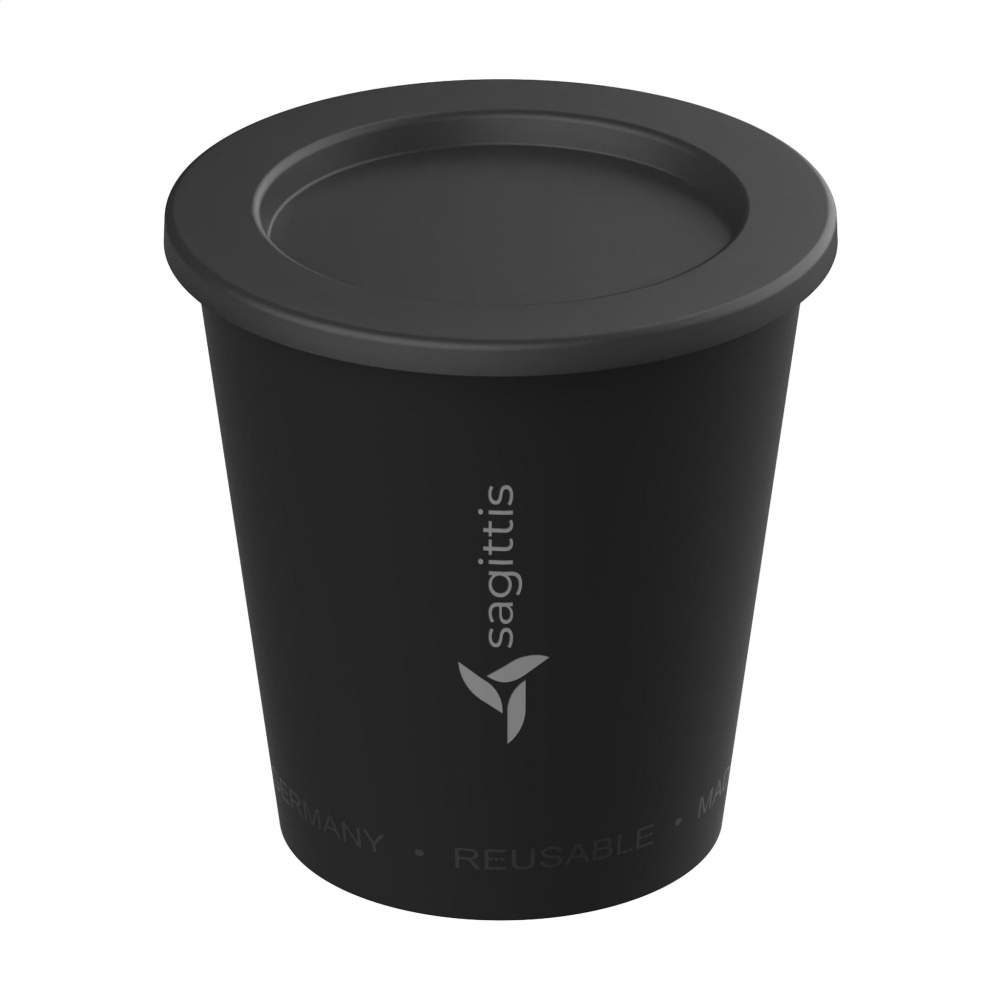 Logo trade promotional merchandise photo of: Drinking Cup Bio-Based Lid 200 ml