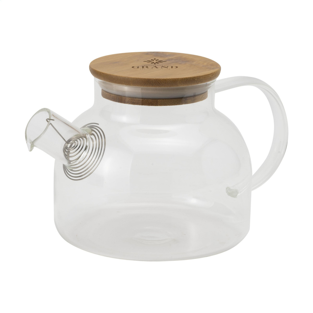 Logo trade promotional items picture of: Teatime Glass Teapot