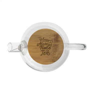 Logo trade promotional merchandise photo of: Teatime Glass Teapot