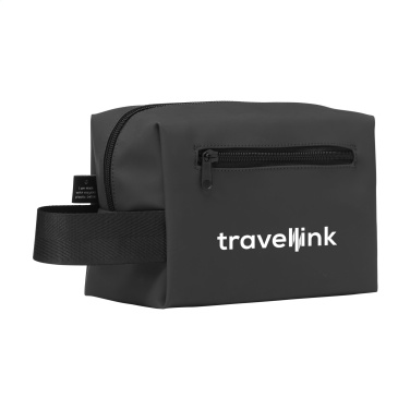 Logo trade promotional gifts picture of: LeLennon RCS Recycled PU Toiletry Bag