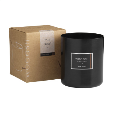 Logo trade promotional merchandise image of: Wooosh Scented Candle True Wood X-Mas