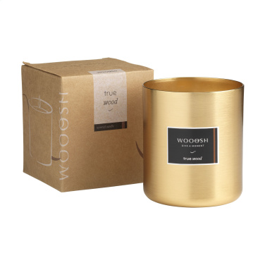 Logotrade promotional merchandise image of: Wooosh Scented Candle True Wood X-Mas