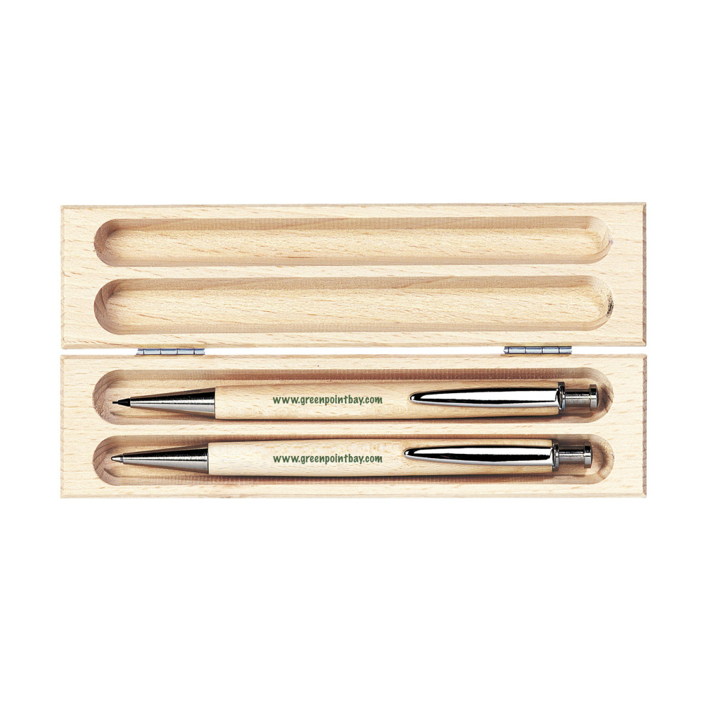 Logo trade promotional giveaways image of: NovaSet writing set
