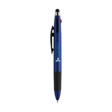 Logo trade promotional gifts image of: Triple Touch stylus pen