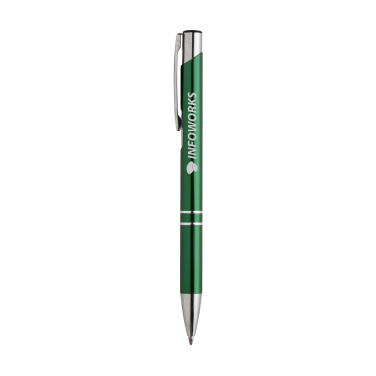 Logo trade promotional merchandise image of: Ebony Shiny pen