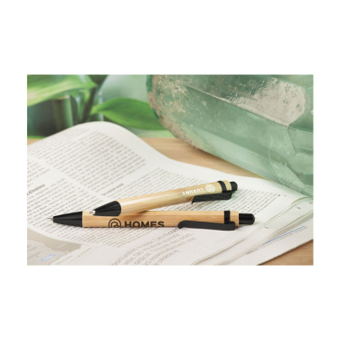 Logo trade promotional products picture of: Boston Bamboo pen