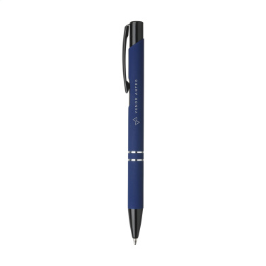 Logotrade promotional merchandise photo of: Ebony Rubberised pen