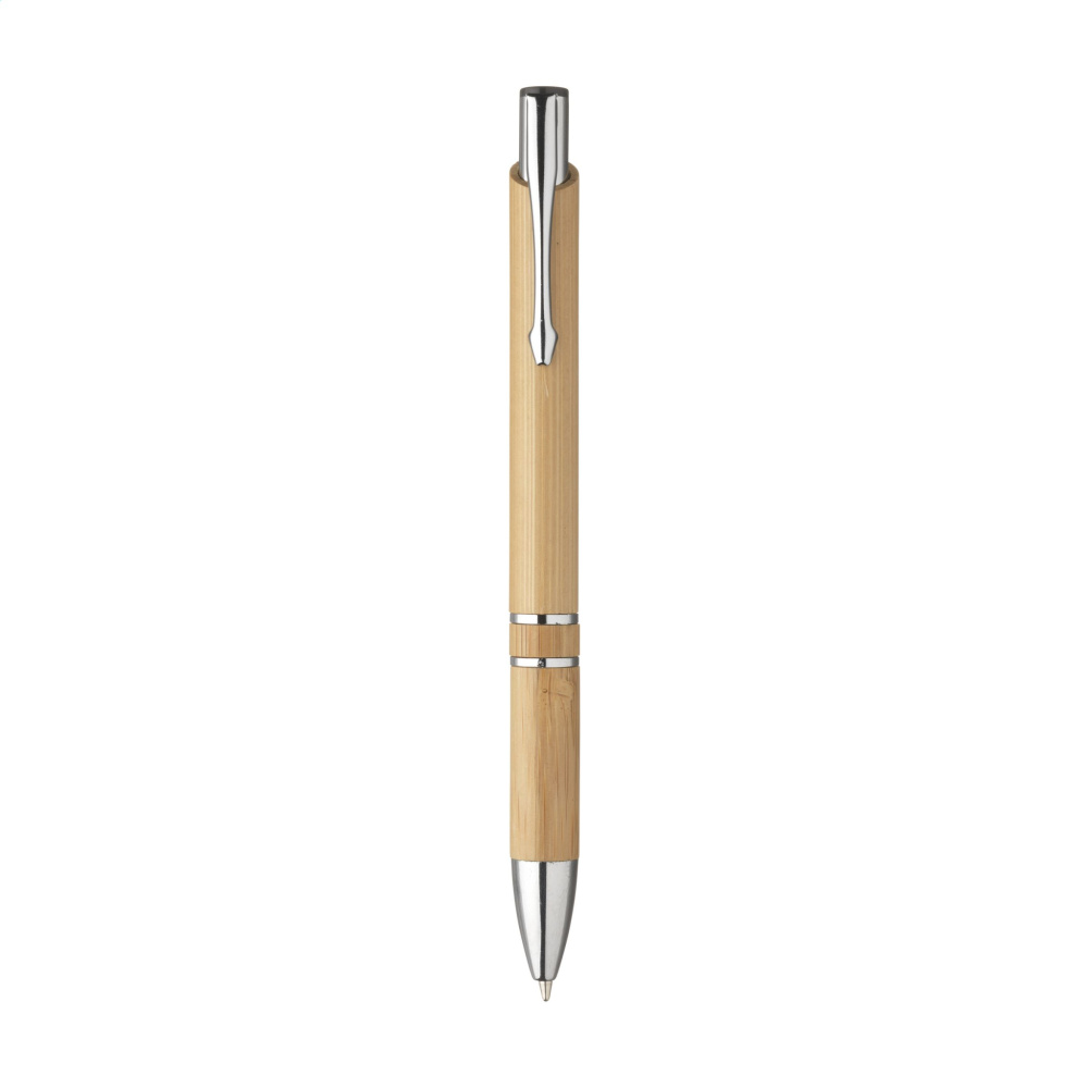 Logotrade promotional giveaway image of: Ebony Bamboo pen