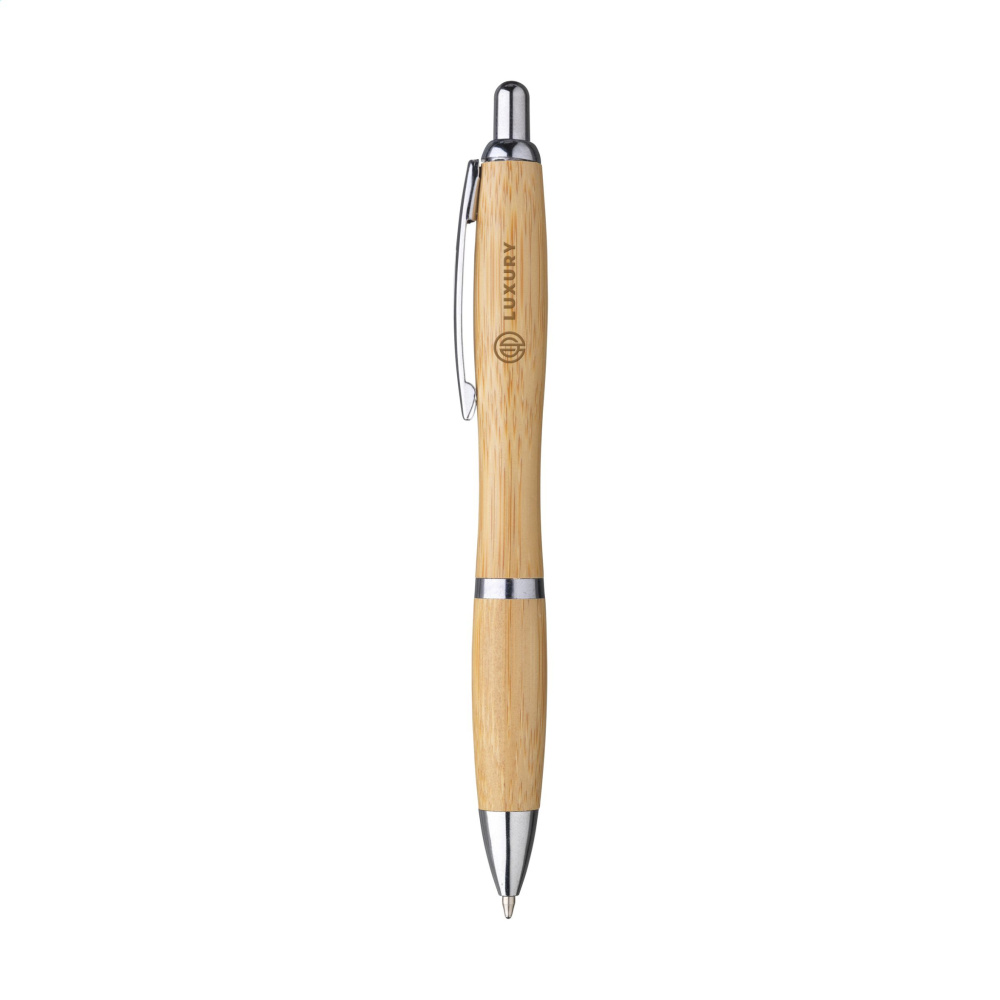 Logo trade corporate gift photo of: Athos Bamboo pen