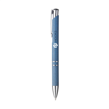 Logo trade corporate gifts image of: Ebony Wheat pen