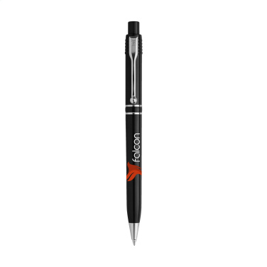 Logo trade promotional gifts image of: Stilolinea Raja Chrome Recycled pen