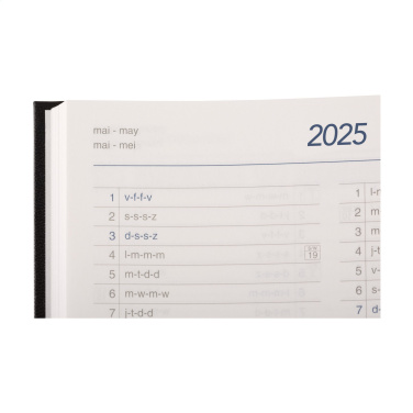 Logo trade advertising products picture of: Eurodirect Balacron diary A5 4-languages