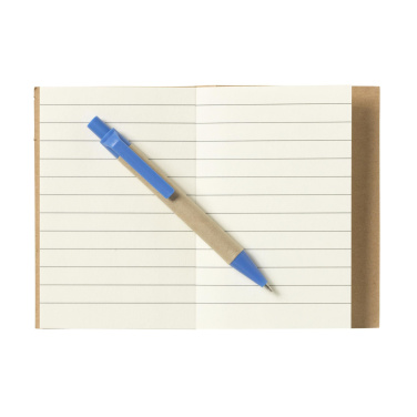 Logo trade business gifts image of: RecycleNote-S Paper notebook