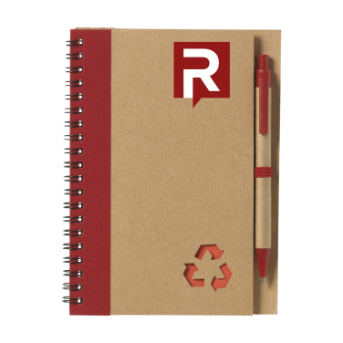 Logo trade promotional gift photo of: Recycle Note-L Paper notebook