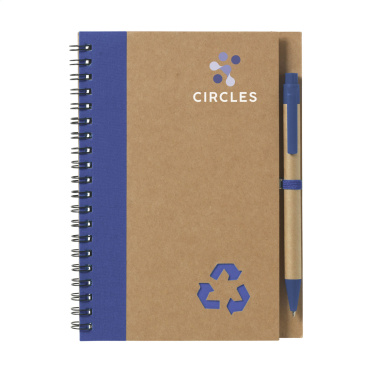 Logo trade promotional items image of: Recycle Note-L Paper notebook