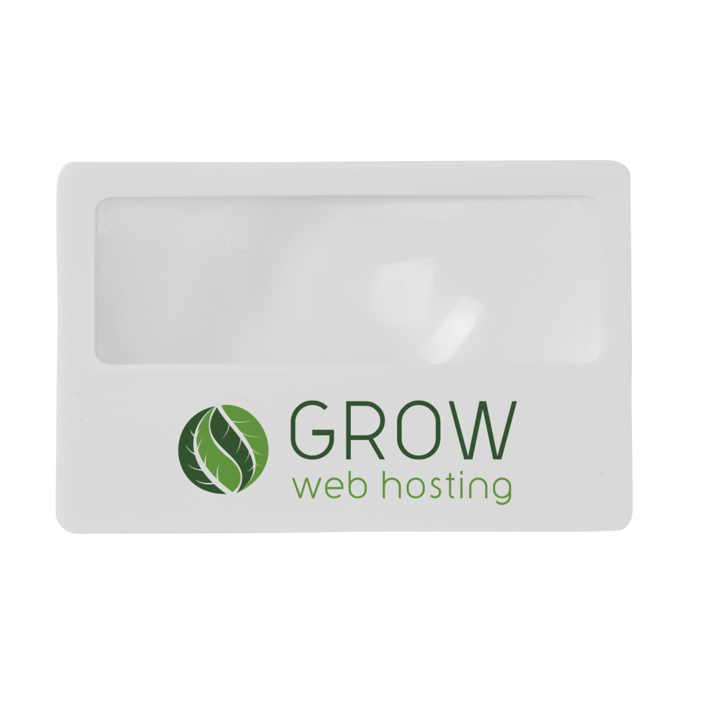 Logo trade promotional gift photo of: Loupe Creditcard magni-glass