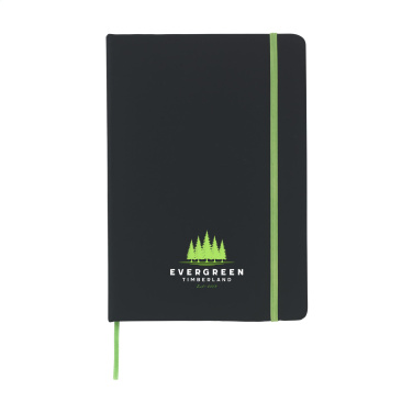 Logotrade promotional item image of: BlackNote A5 Paper notebook