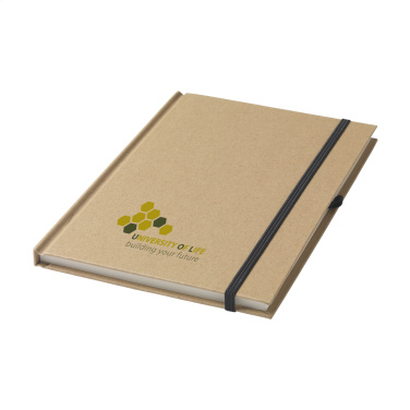 Logo trade promotional giveaways image of: Pocket ECO Paper A5 notebook