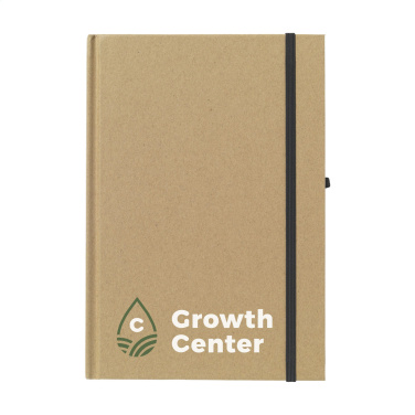 Logo trade promotional giveaway photo of: Pocket ECO Paper A5 notebook