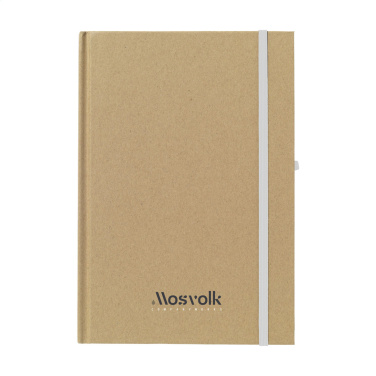 Logo trade promotional item photo of: Pocket ECO Paper A5 notebook