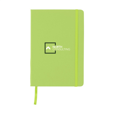 Logotrade promotional merchandise photo of: BudgetNote A5 Blanc Paper notebook
