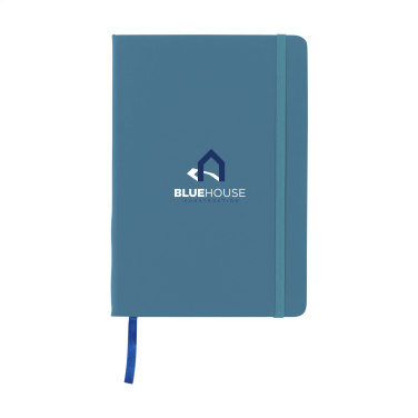 Logo trade promotional giveaway photo of: BudgetNote A5 Blanc Paper notebook