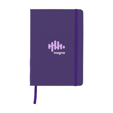 Logotrade promotional product picture of: BudgetNote A5 Lines Paper Notebook