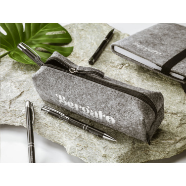 Logo trade business gift photo of: Pencil Case GRS RPET Felt